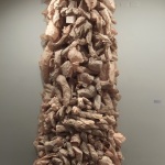 Debajo del cielo esta el vientoPapel de seda y esmalte300 x 100 cm2019